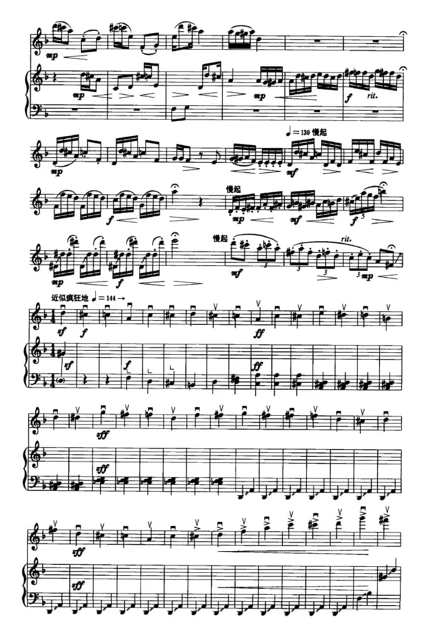 狂韵（二胡+古筝）