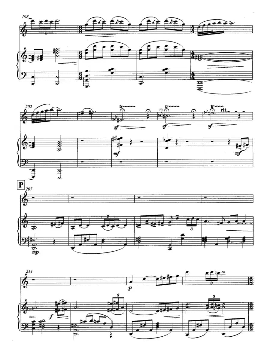 飞歌（笛子协奏曲+钢琴伴奏)P11—2）