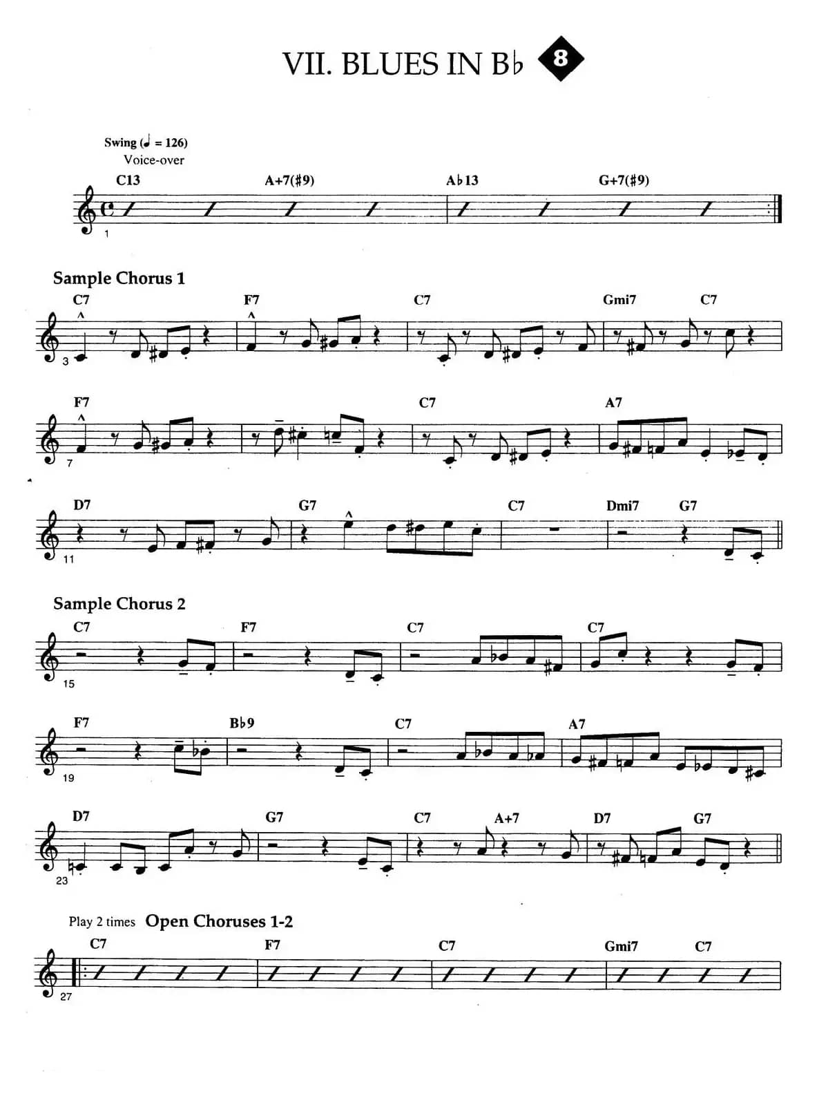 Jazz Patterns For Improvisation Bb - Frank Mantooth（8）