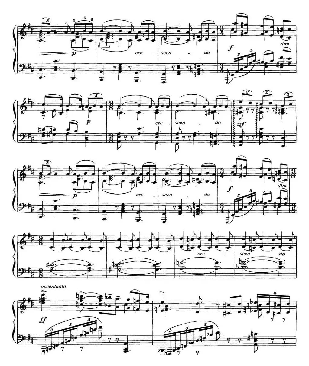 柴可夫斯基18首钢琴小品Op.72（5.Meditation）