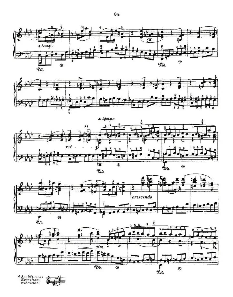 肖邦《练习曲》Fr.Chopin Op.25 No2-2