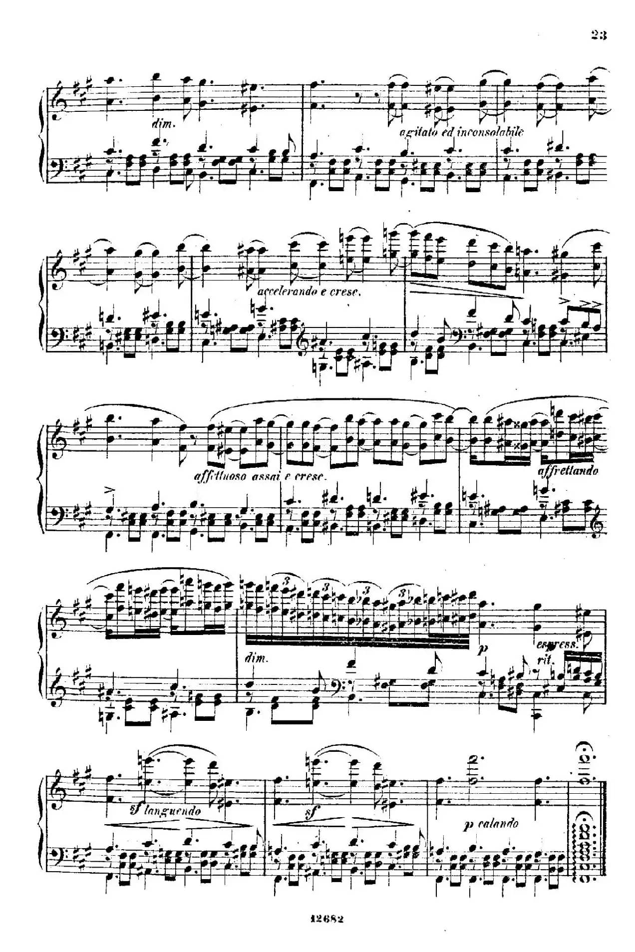 Douze Etudes de Salon Op.5（12首沙龙练习曲·5）