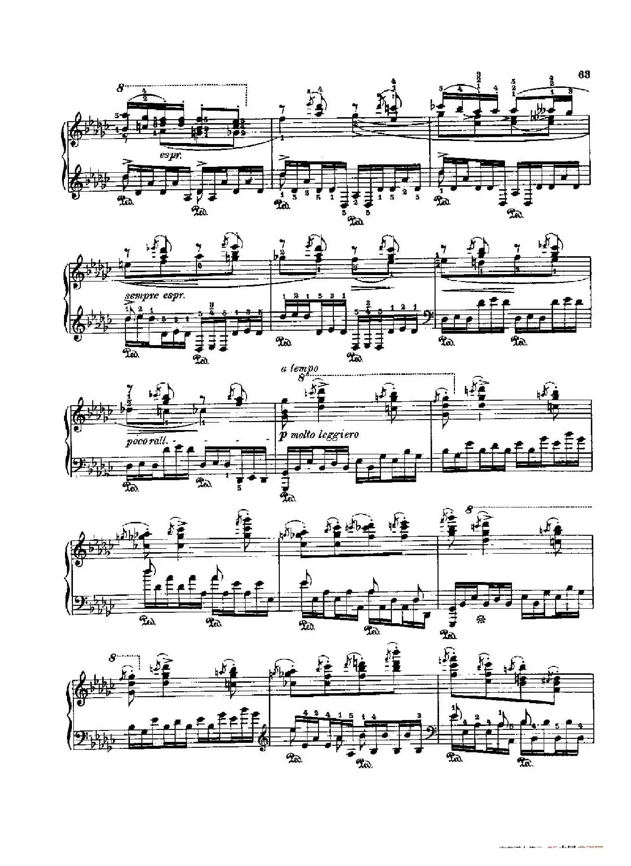 53首以肖邦练习曲为素材而作的练习曲（No.11）