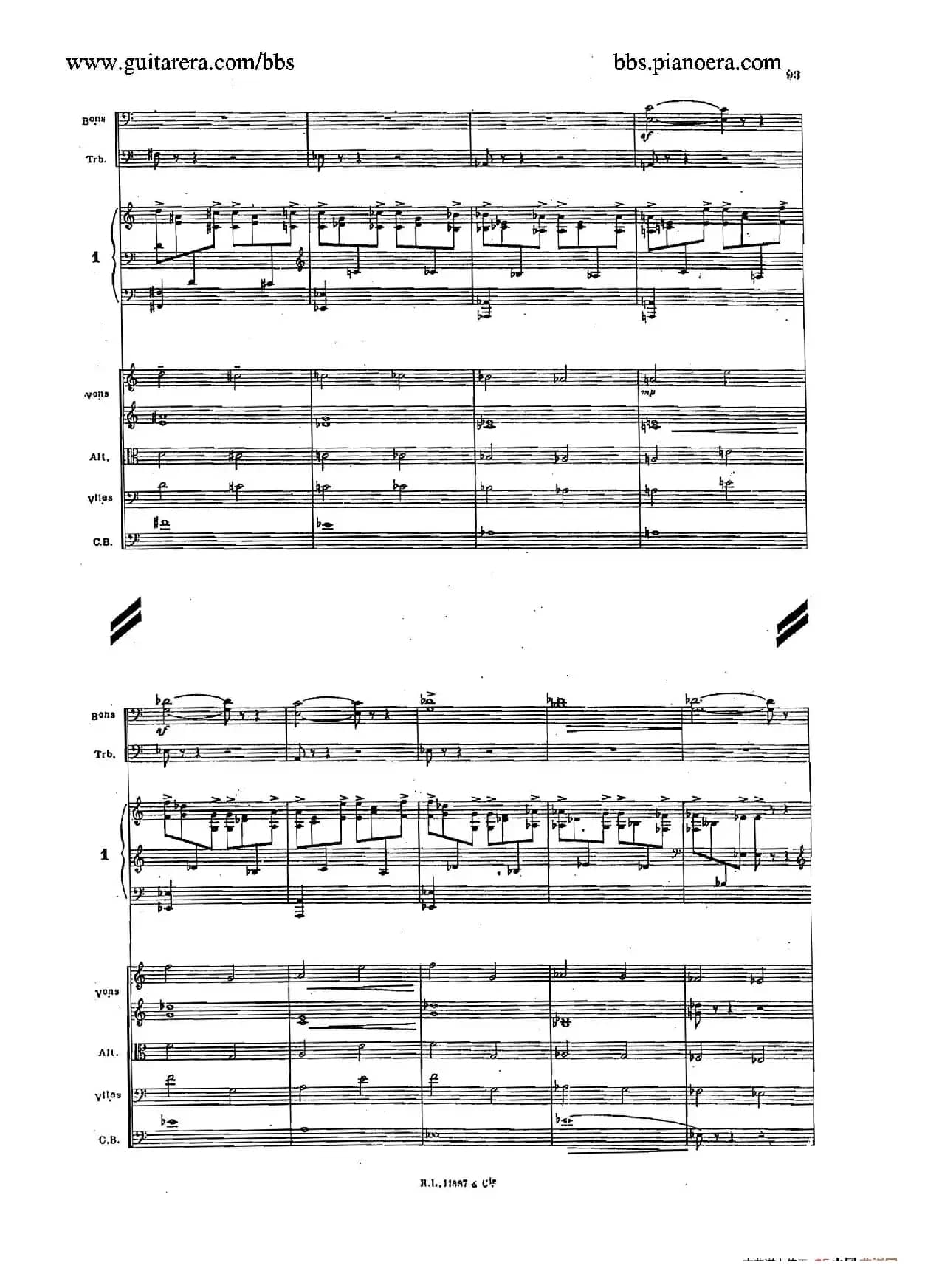 Concerto for 2 Pianos in d Minor（d小调双钢琴协奏曲·总谱）