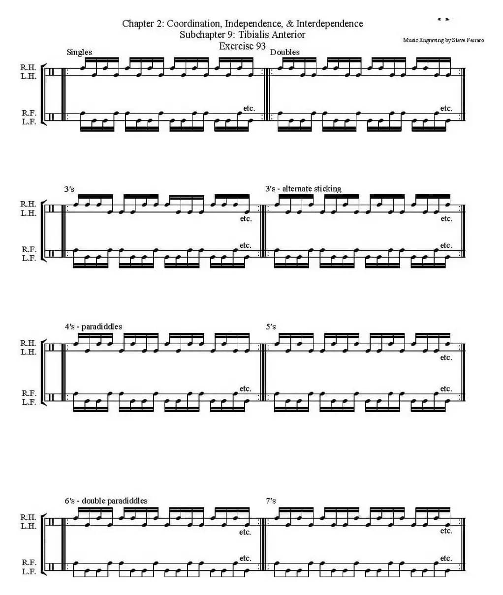 Thomas Lang - Creative Coordination（架子鼓双踩教程P26-50）