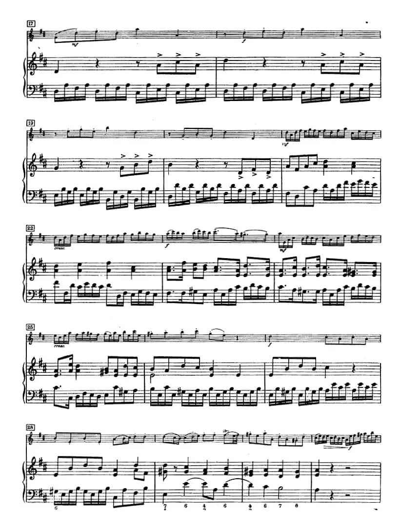 第四奏鸣曲（小提琴+钢琴）