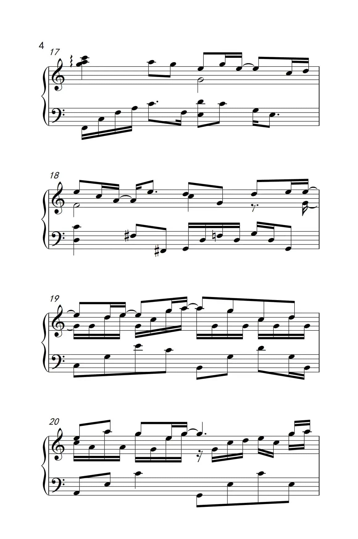 发如雪（《弹吧音教》编配版）