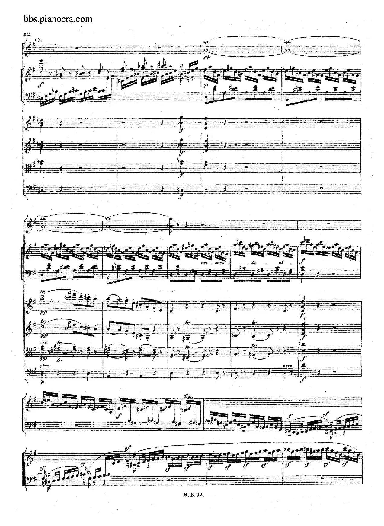 Piano Concerto No.1 in g Minor Op.25（g小调第一钢琴协奏曲·总谱）