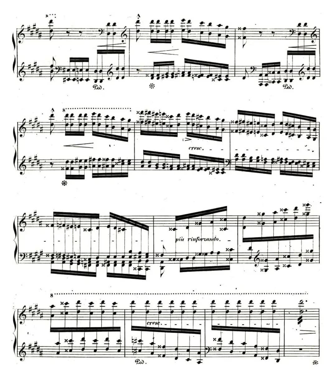 李斯特帕格尼尼大练习曲3 