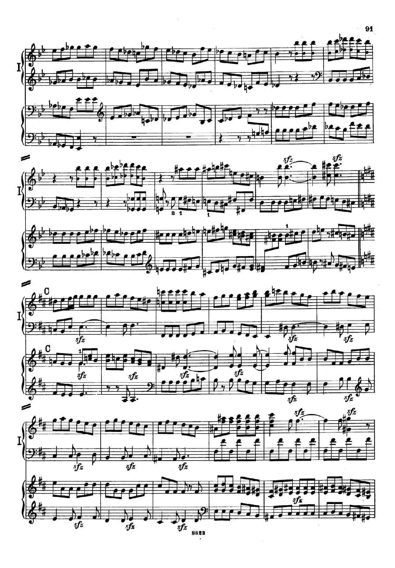 d小调第九交响曲 Op.125（双钢琴P83——92）