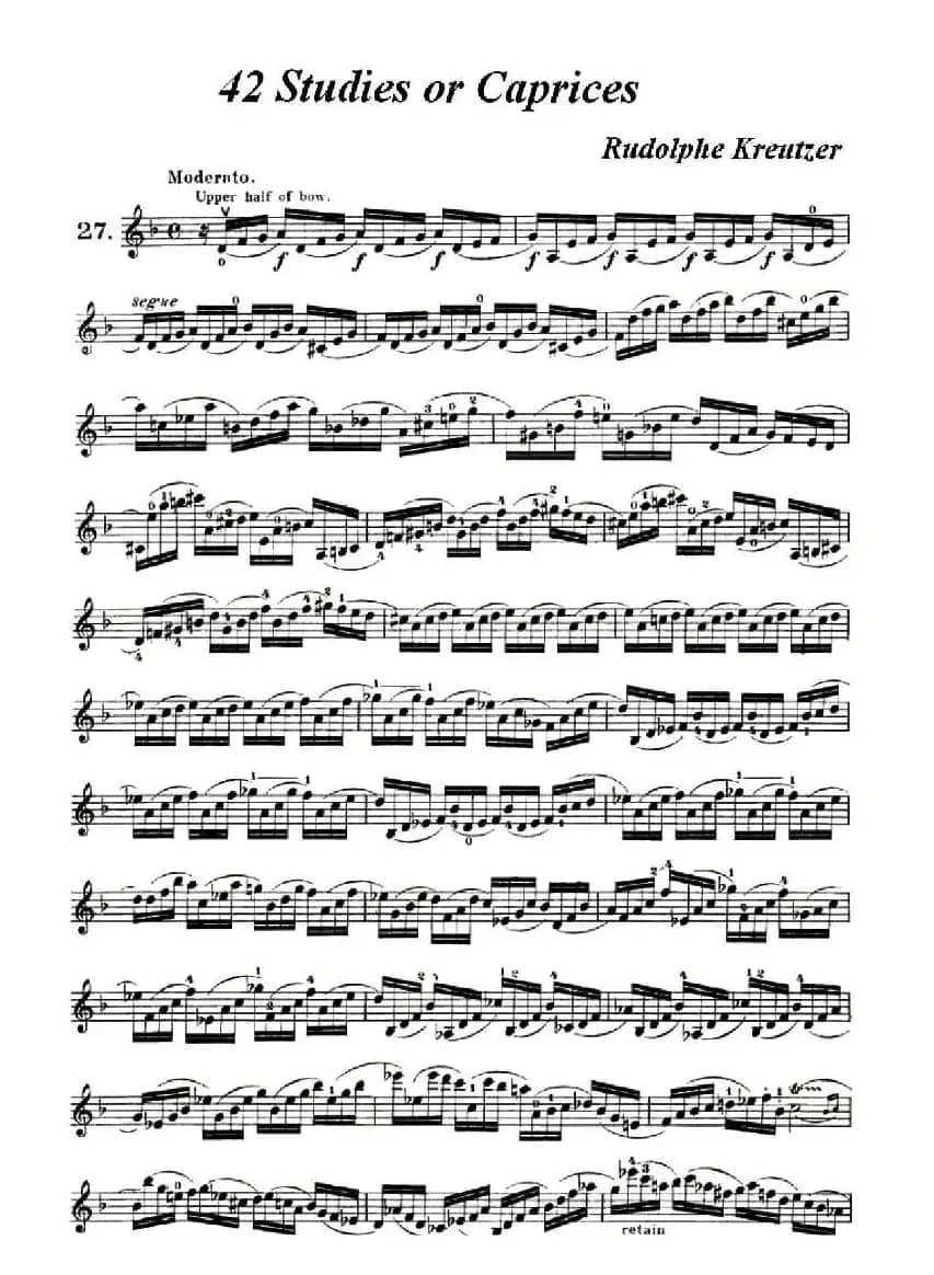 42首练习曲或隨想曲之27