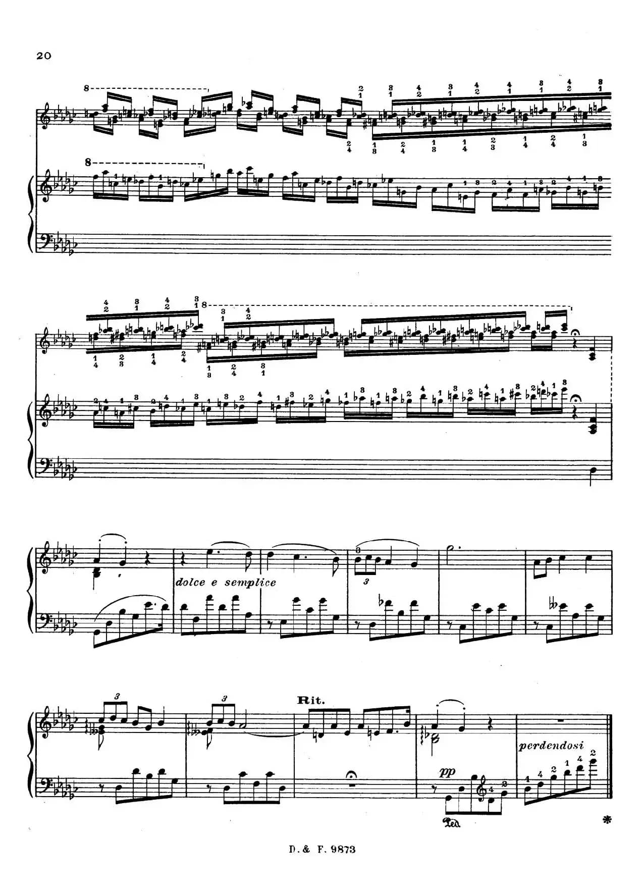 6 Chants Polonais S.480（6首波兰歌曲·Ⅴ）