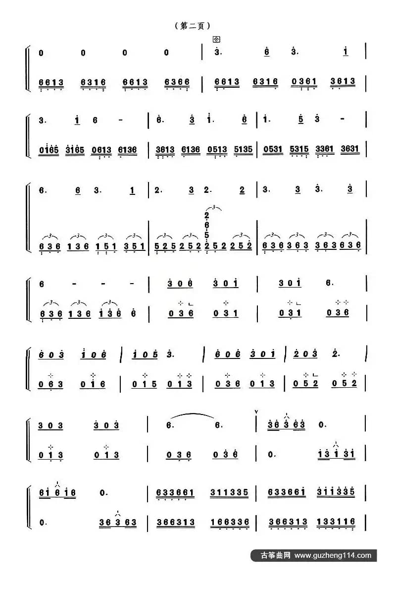 古筝练习：轮指与摇指练习