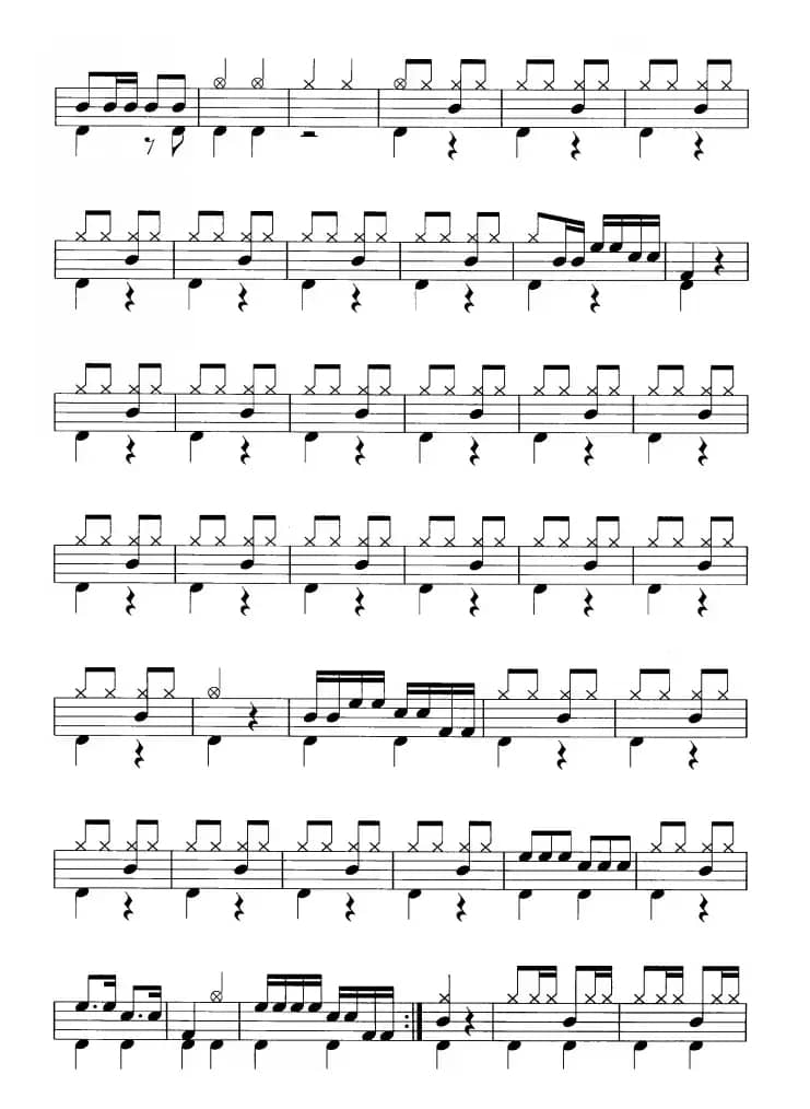 西班牙斗士（鼓谱）