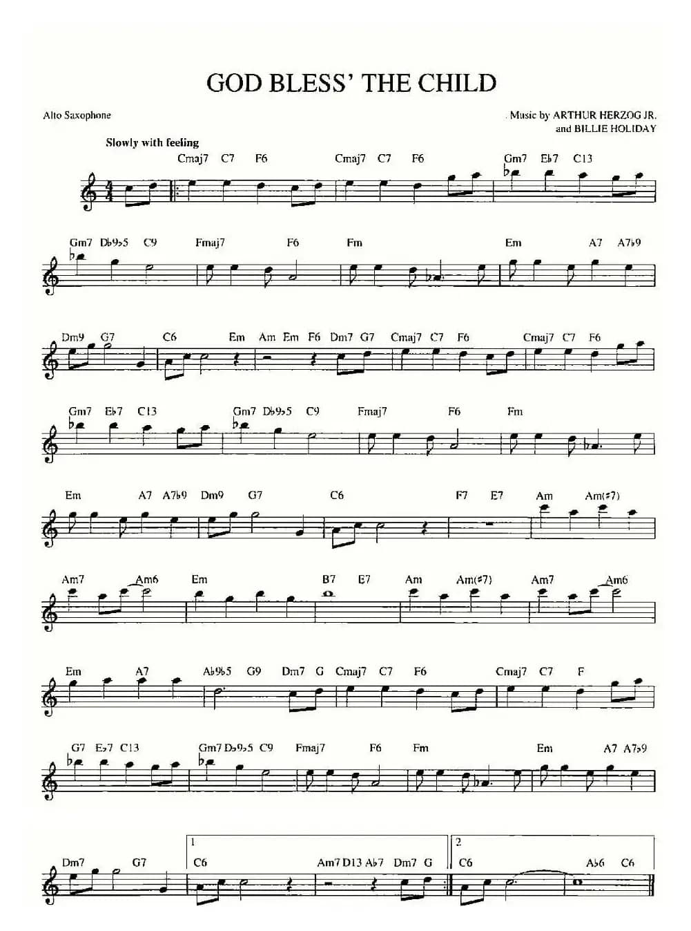 GOD BLESS' THE CHILD