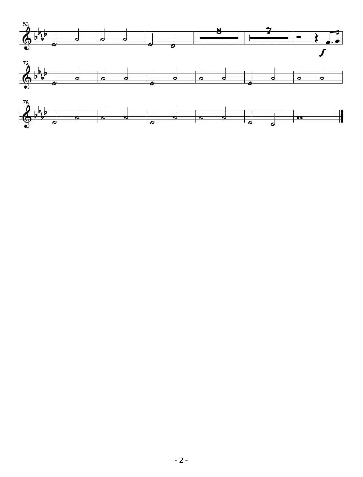 ALL STAR（2支次中音萨克斯分谱）