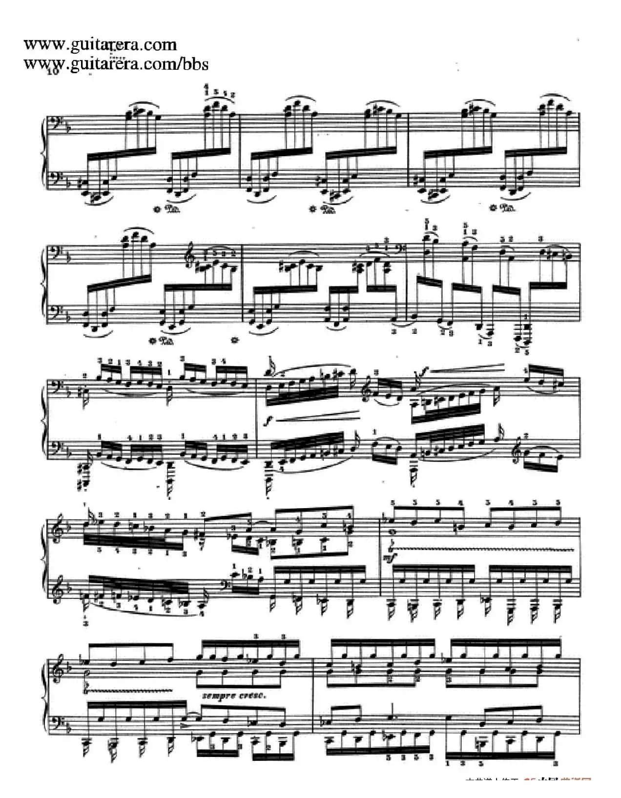 d小调托卡塔与赋格（BWV 565·陶西格改编钢琴独奏版）