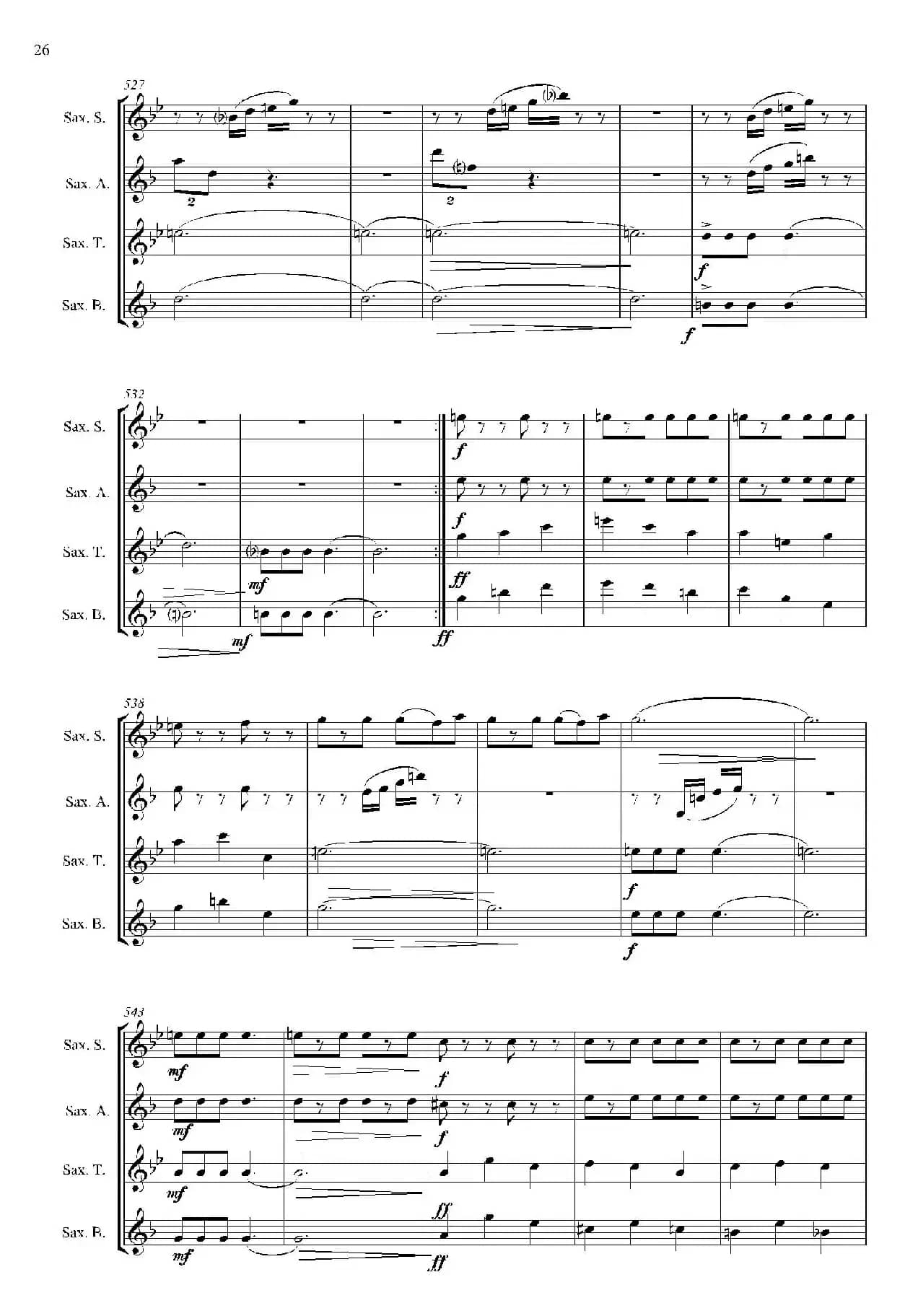 ESTILOS（四重奏）