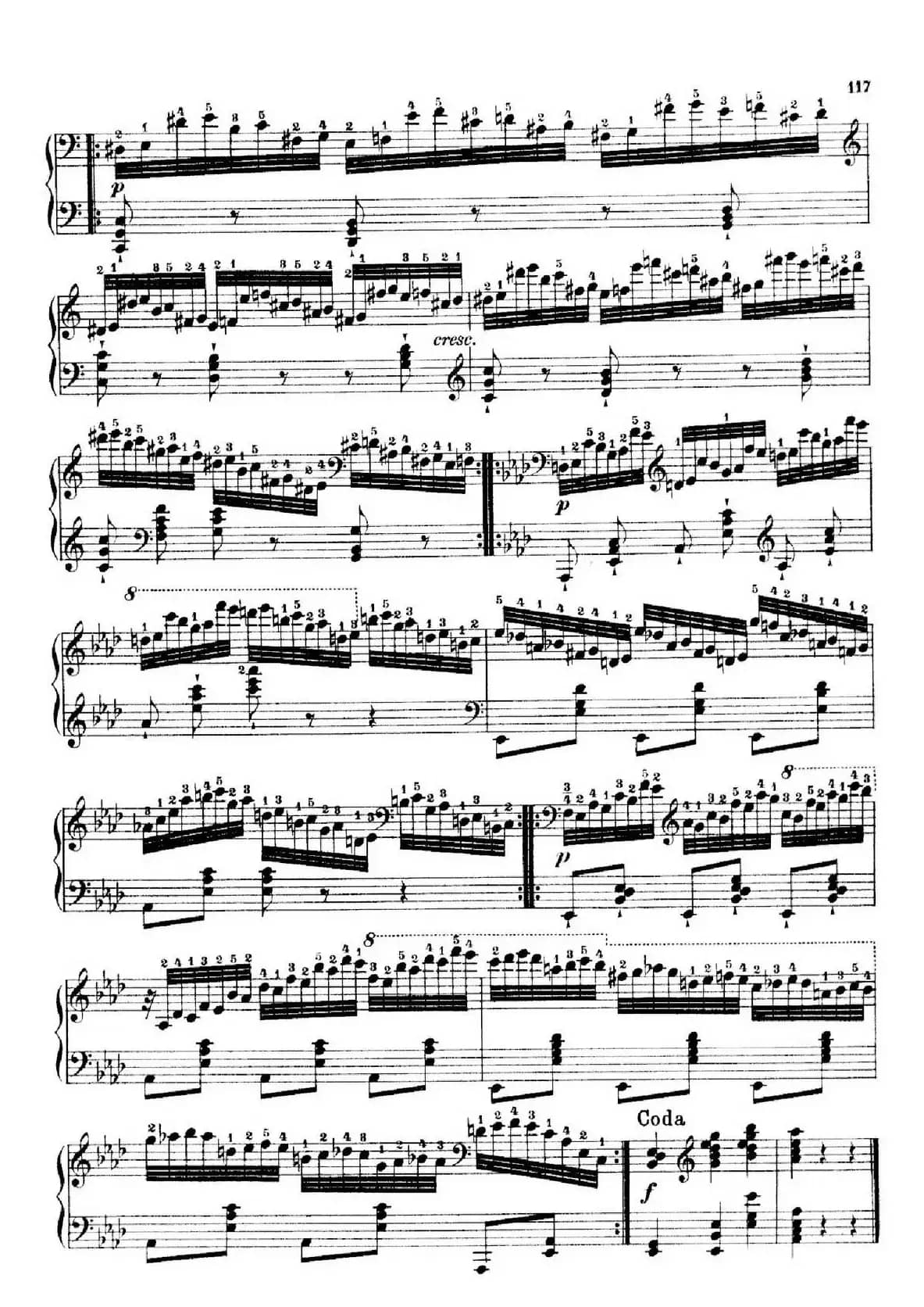 School of the Virtuoso Op.365（60首钢琴高级练习曲·50）