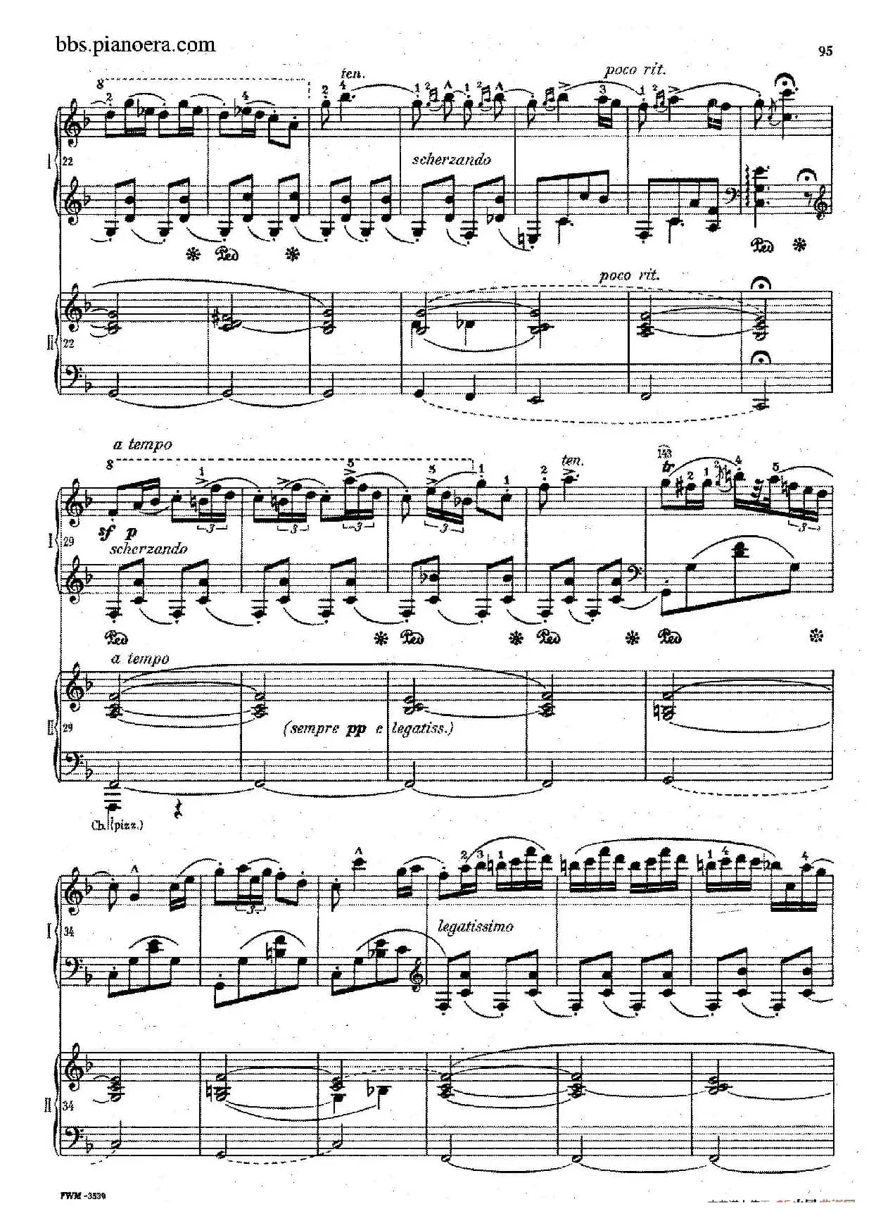 Krakowiak Grand Rondo de Concert Op.14(克拉科维克音乐会用大回旋曲·双钢琴版)