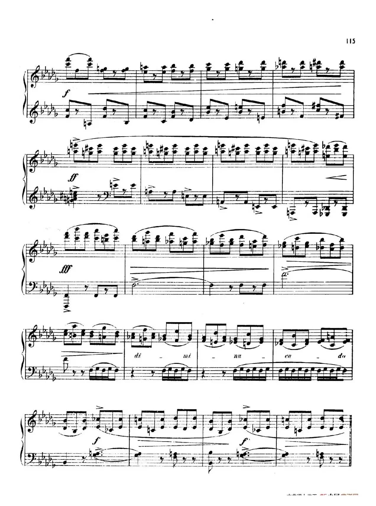 24 Characteristic Pieces Op.36（24首性格小品·22）