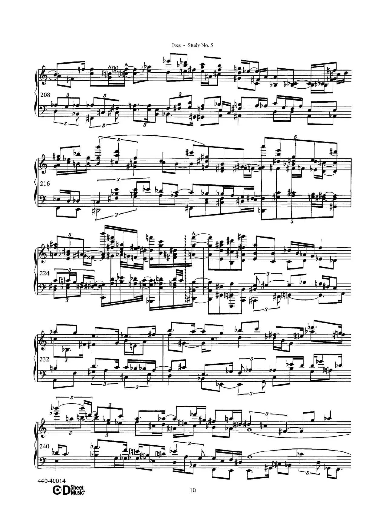 Study No.5（第五号练习曲）