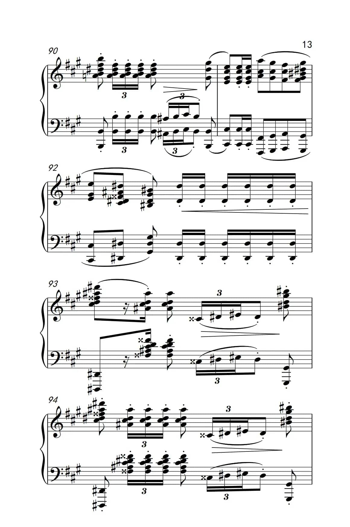 bA大调波兰舞曲