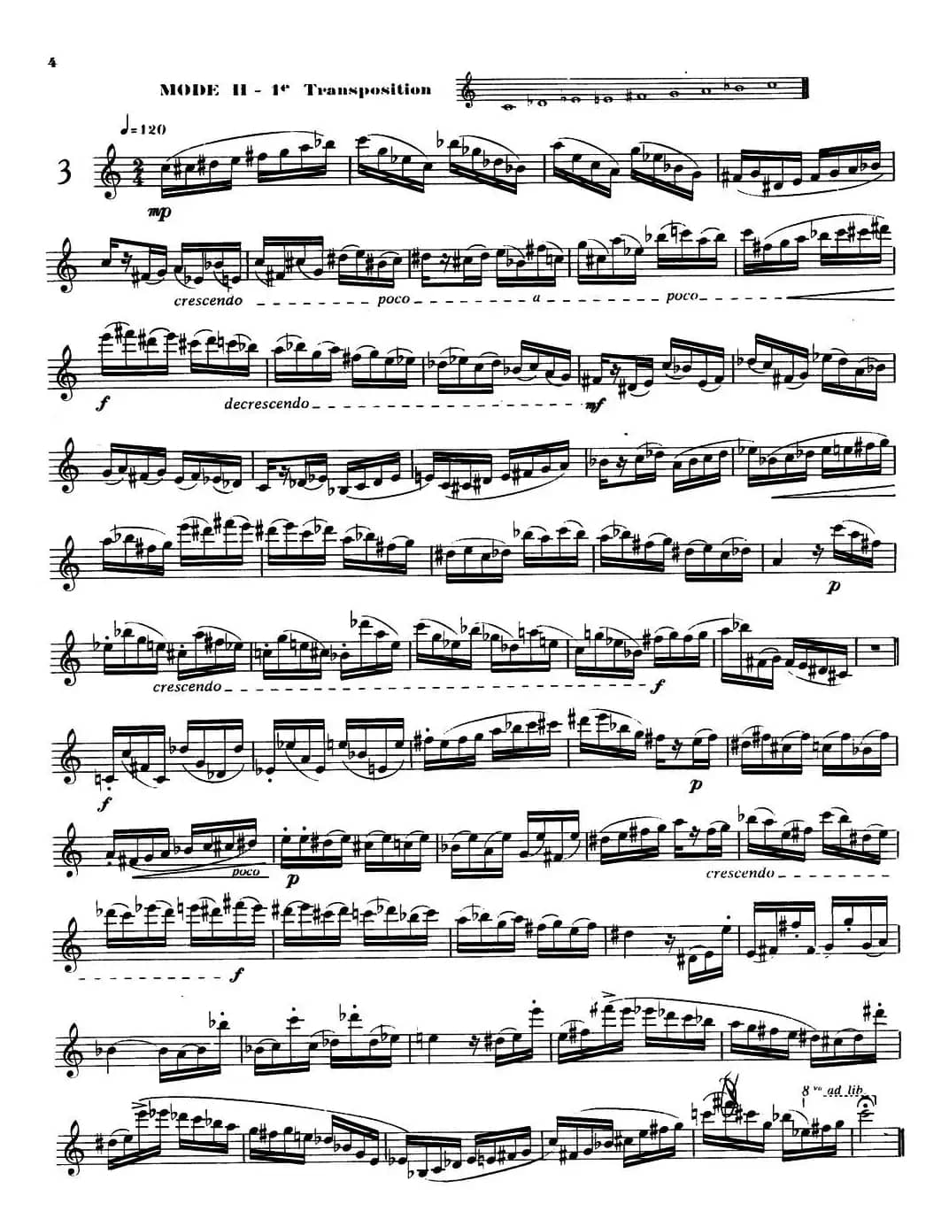 拉库尔萨克斯管练习曲28首（1—5）