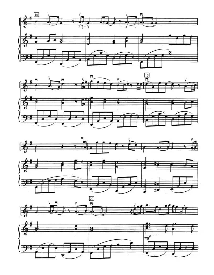 羽毛（小提琴+钢琴伴奏）