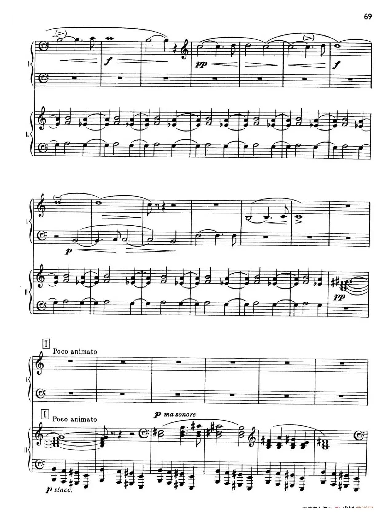 The Planets Op.32（双钢琴）（行星·第五乐章 土星—老年使者）