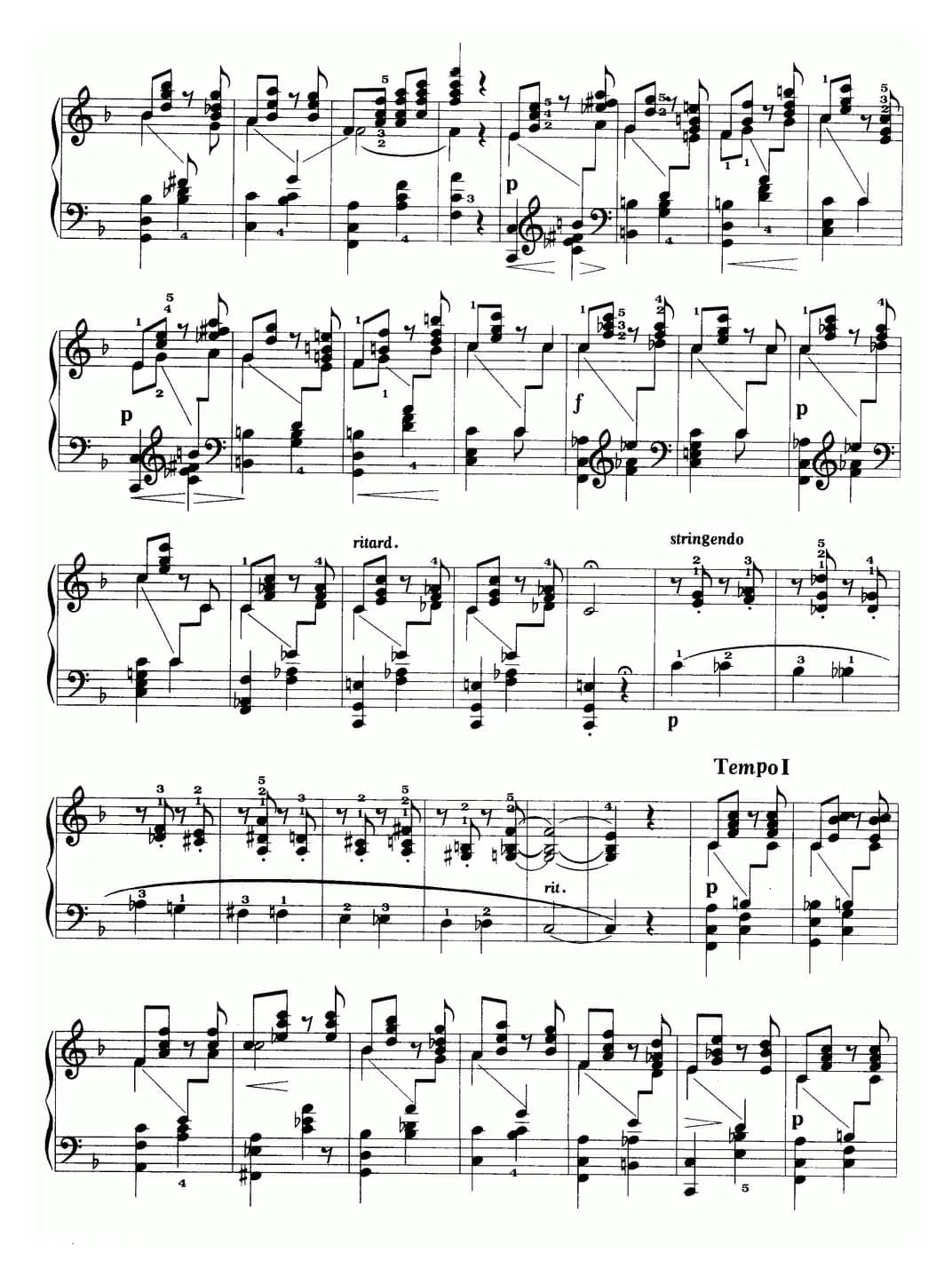 F大调旋律（安东·鲁宾斯坦作品第3号之一）