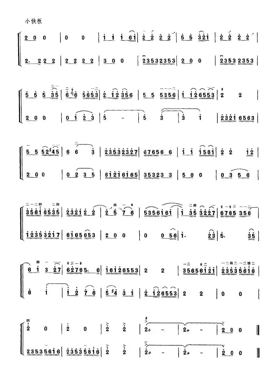 忆（二胡二重奏）