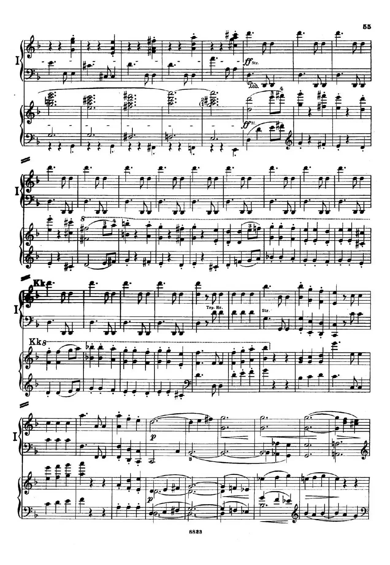 d小调第九交响曲 Op.125（双钢琴P53——62）