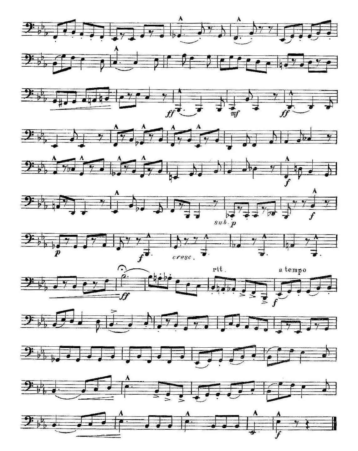 瓦西里耶夫24首大号练习曲集（7—12）