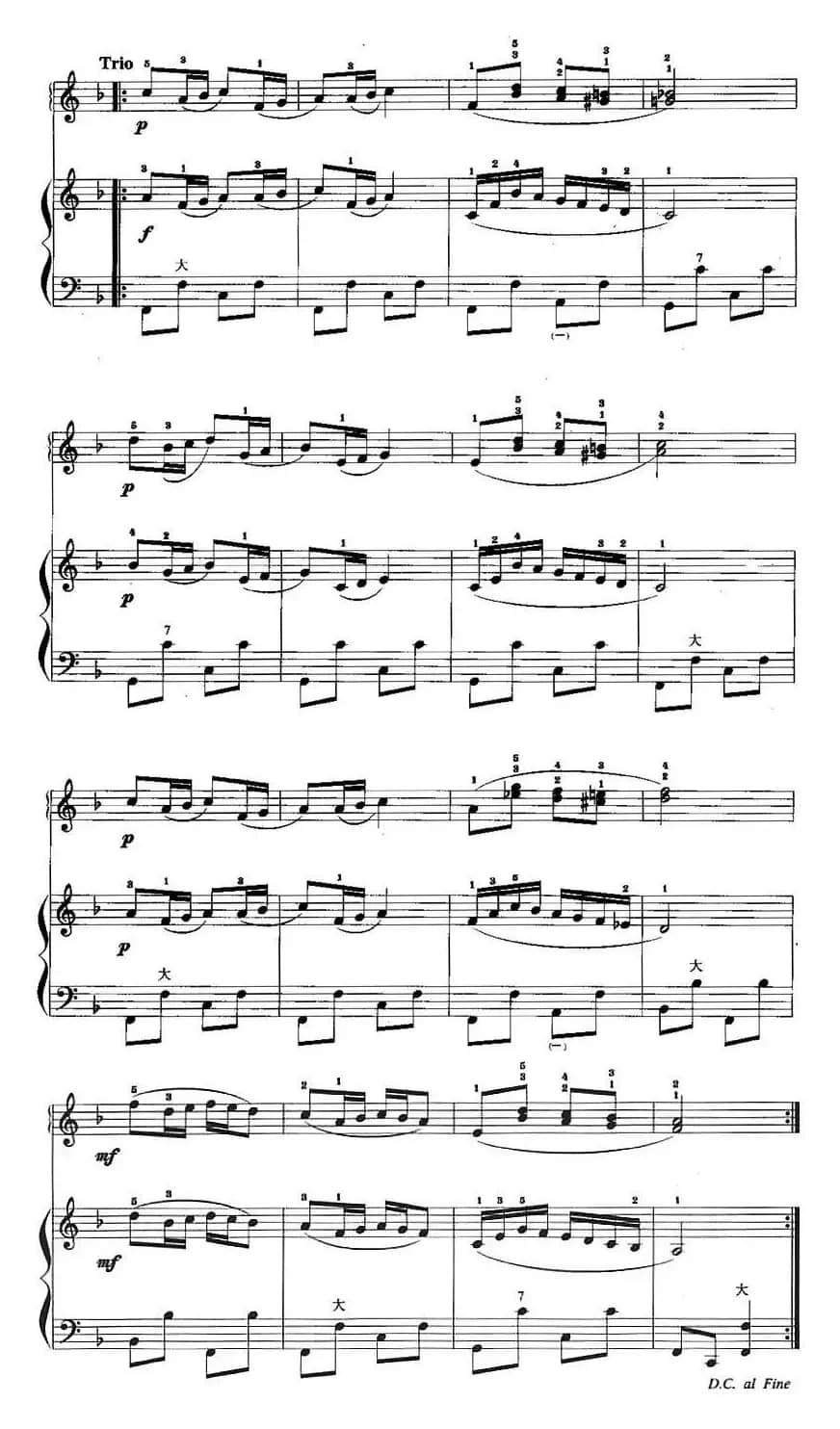 儿童手风琴曲：让我们尽情地跳舞（二重奏）