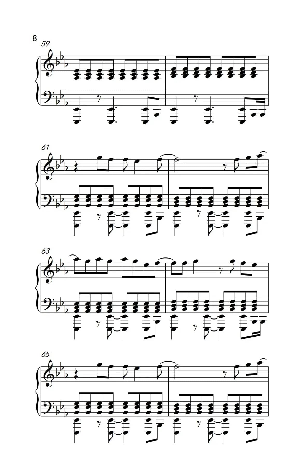 继续，给15岁的自己（《弹吧音教》制谱）