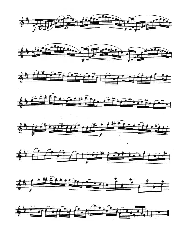 单簧管考级教材·第七级