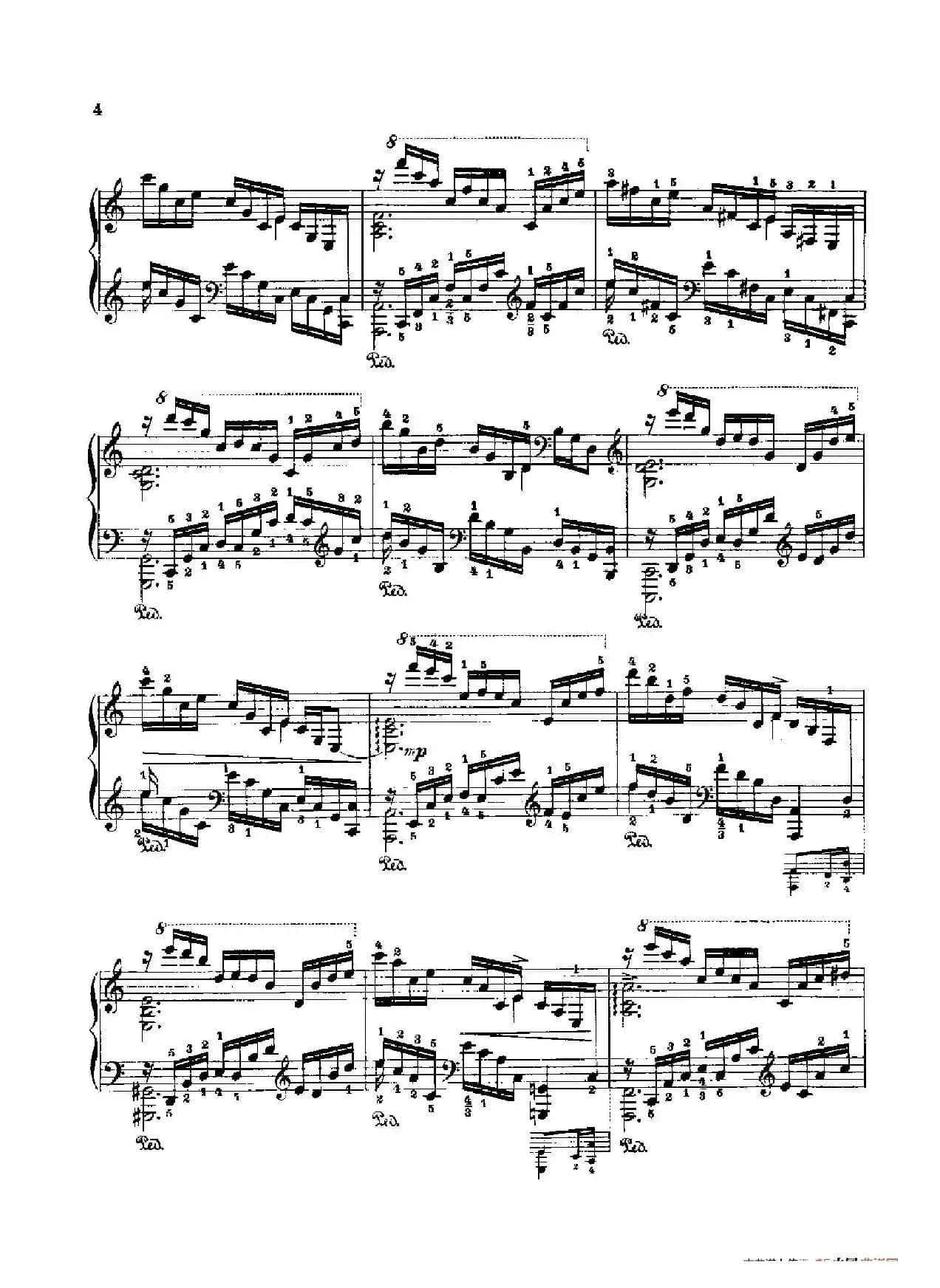 53首以肖邦练习曲为素材而作的练习曲(No.1)