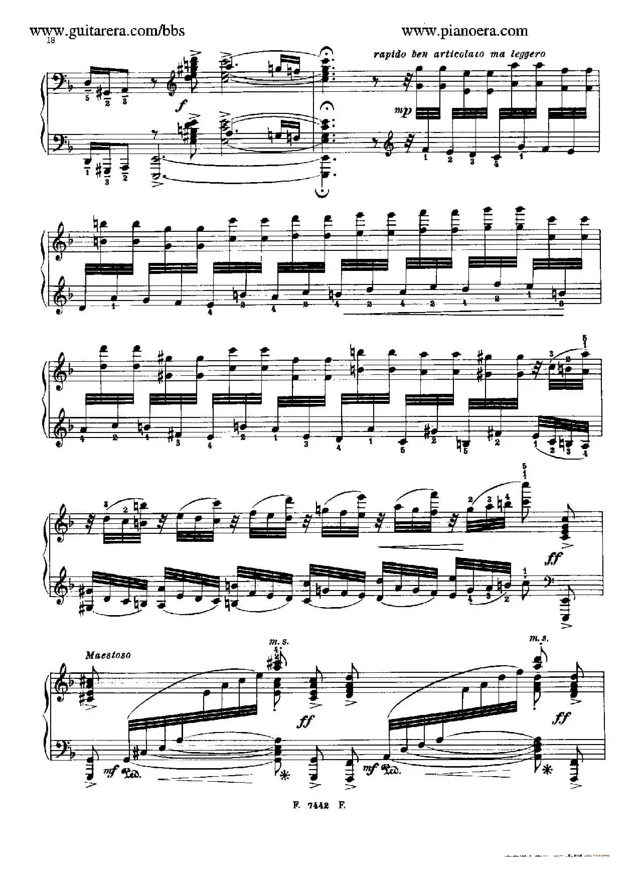 d小调托卡塔与赋格（BWV 565·柯尔托改编钢琴独奏版）