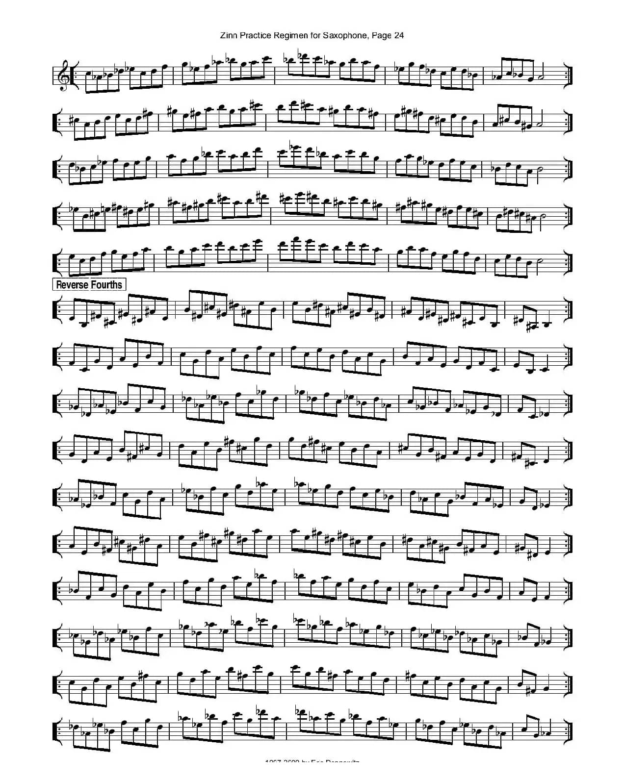 ZinnRegimenSax2009练习曲