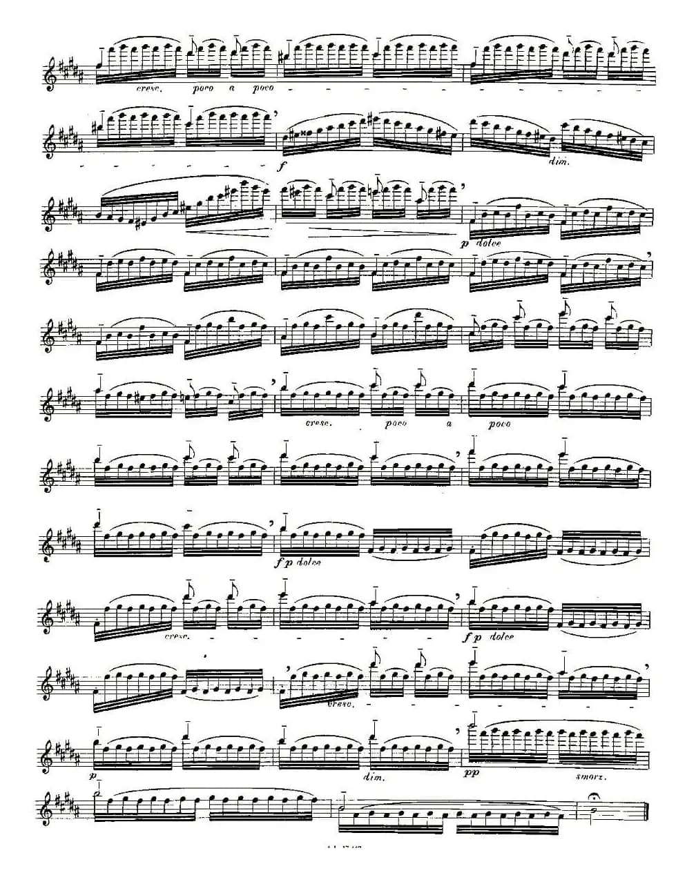 Moyse - 25 Studies after Czerny flute  [12]（25首改编自车尔尼作品的练习曲）