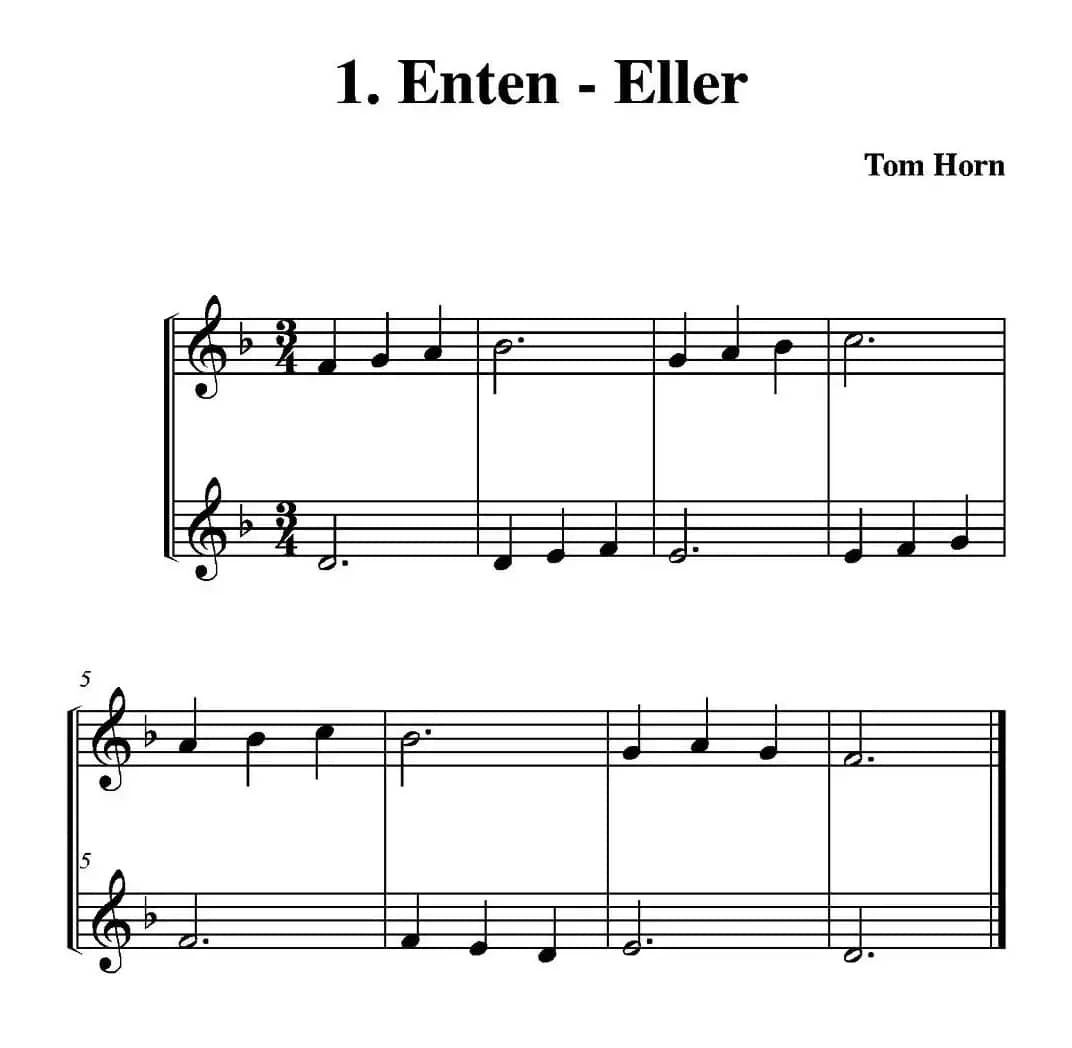 Enten - Eller（二重奏）