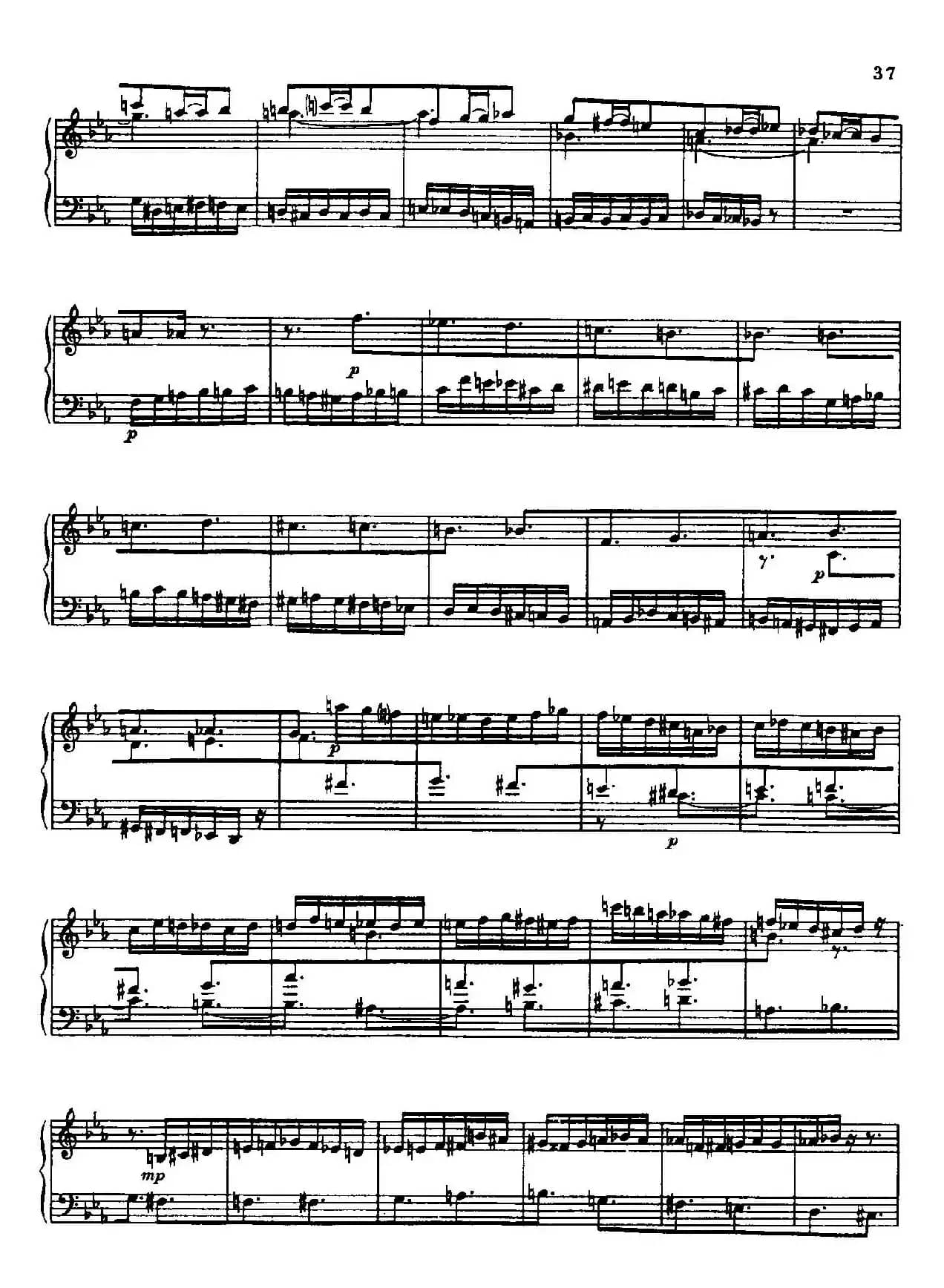 24 Preludes and Fugues Part.2 Op.45(24首前奏曲与赋格·第二部分·19)