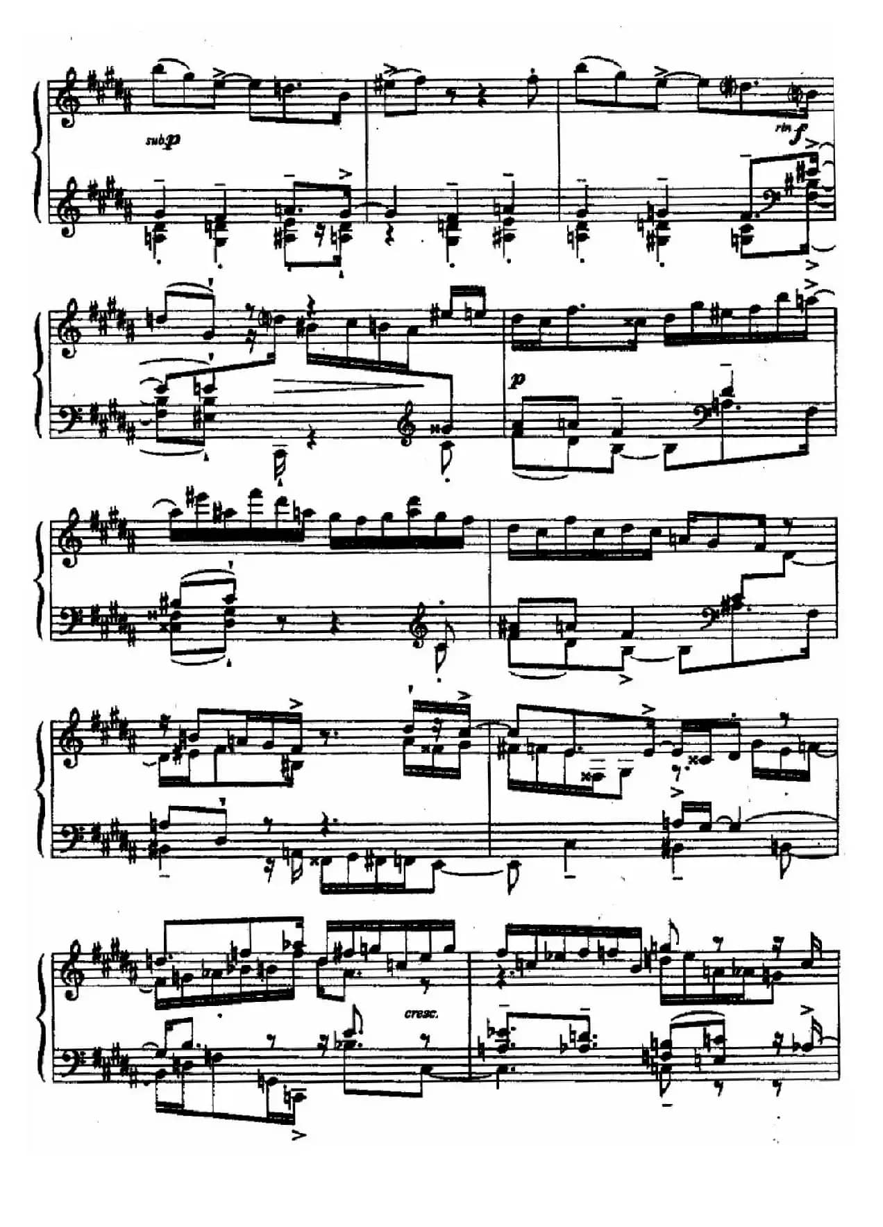 24 Preludes and Fugues Op.82（24首前奏曲与赋格·15）