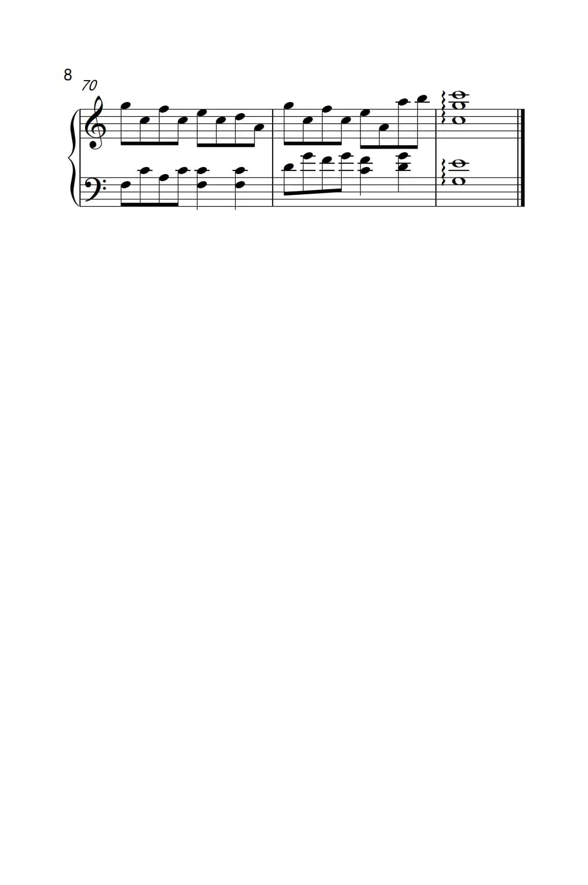 倒带（《弹吧音教》制谱版）