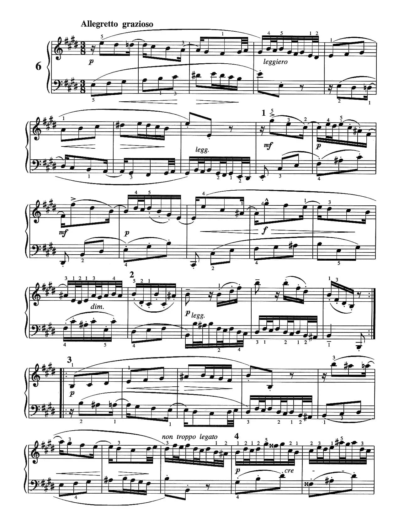 二部创意曲 No.6（人音2000.10首版）