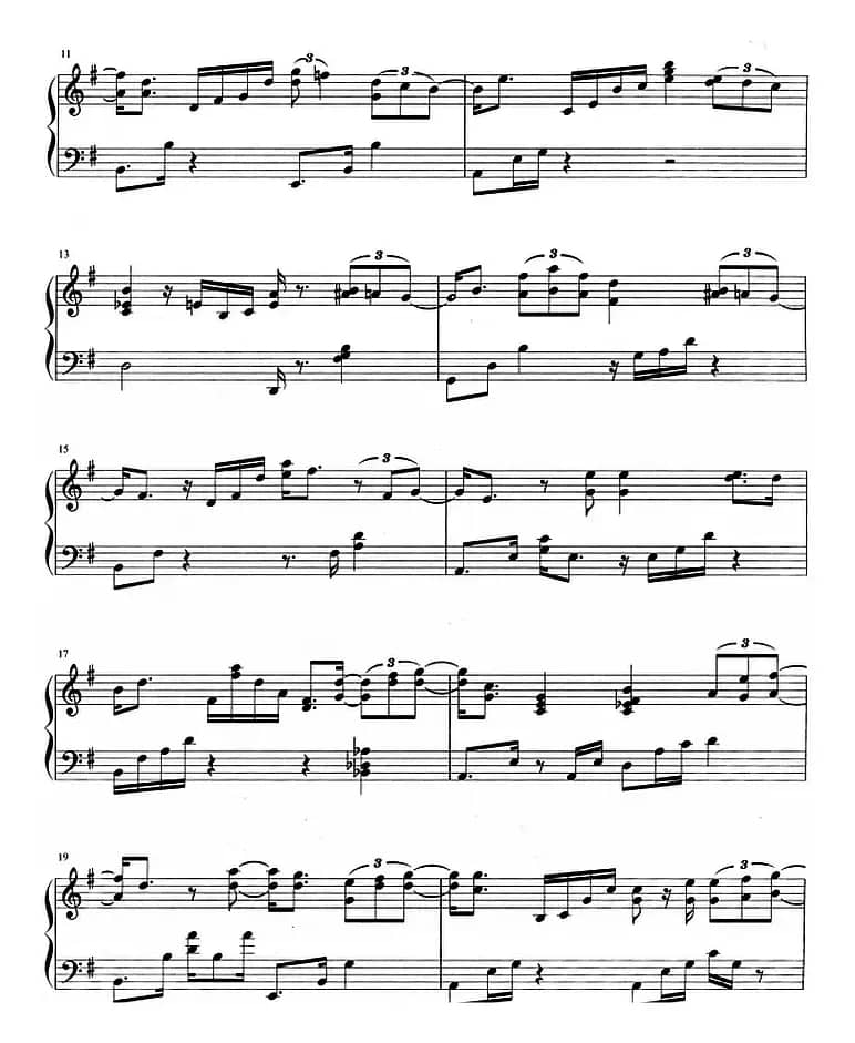 流行歌曲改编的钢琴曲：新不了情