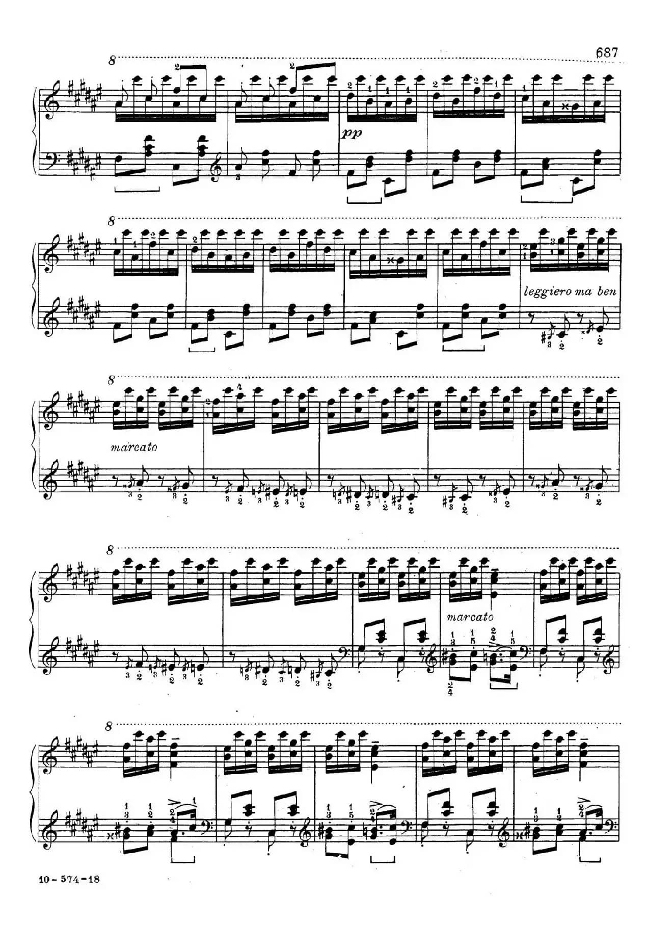 19 Rhapsodies Hongroises S.244 No.2（19首匈牙利狂想曲·第2首）