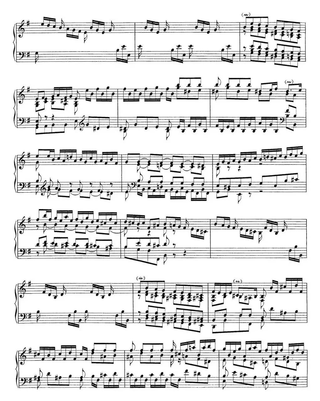 Toccata BWV 916(7首托卡塔·No.7 G大调)