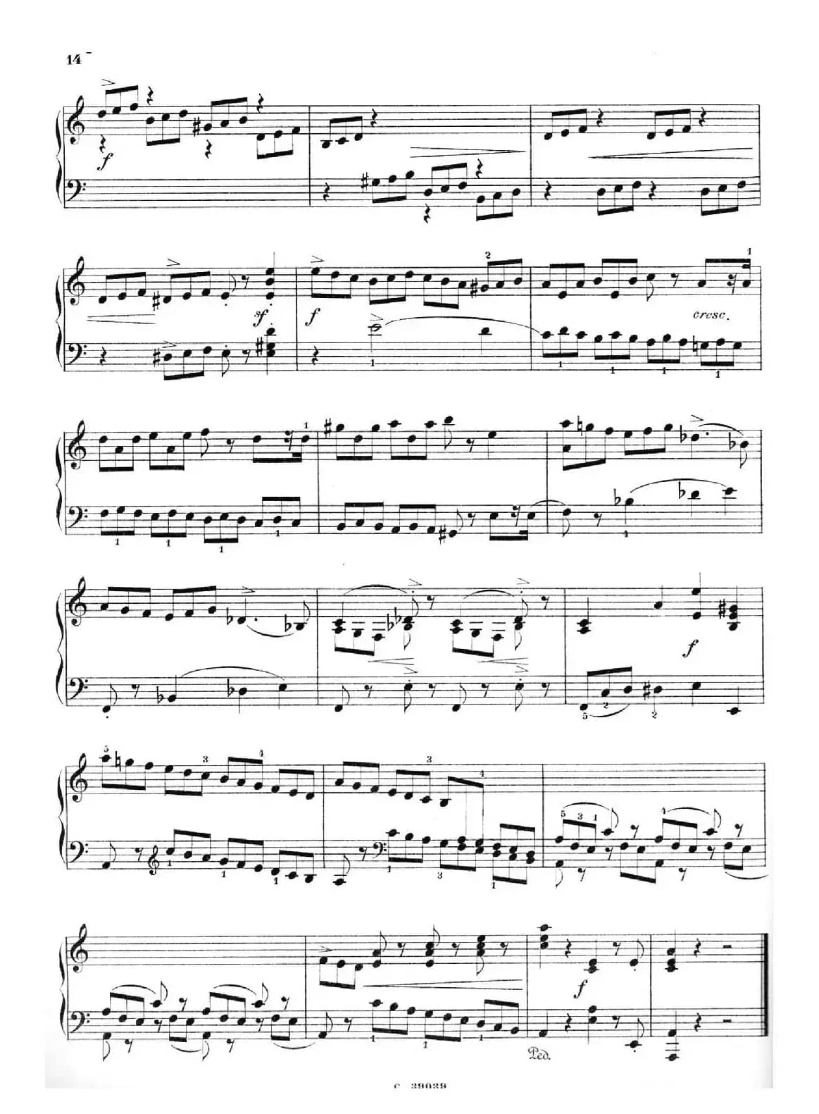 36 Etudes Rhythmiques et Melodiques Op.105（36首节奏与旋律练习曲 6—10）
